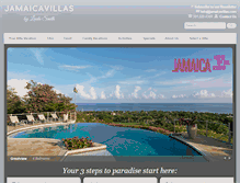 Tablet Screenshot of jamaicavillas.com